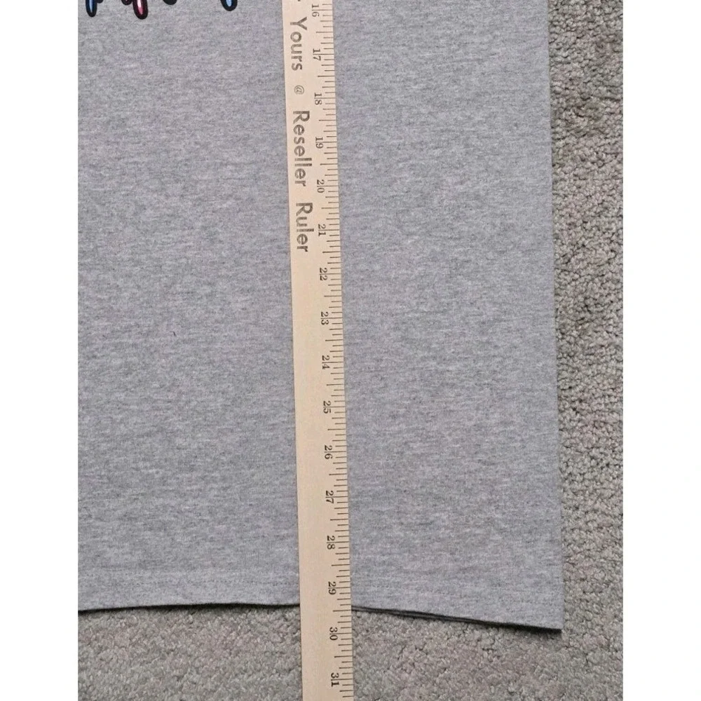 Vintage Champion Connection Logo T-Shirt Mens Large Gray‎ Streetwear